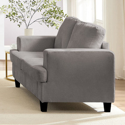 Canapé sectionnel Mixoy W56 Loveseat, tissu chenille Cloud Sleeper, canapés 2 places rembourrés confortables