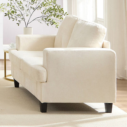 Canapé sectionnel Mixoy W56 Loveseat, tissu chenille Cloud Sleeper, canapés 2 places rembourrés confortables