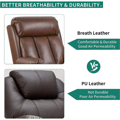 Fauteuil inclinable électrique Moasis avec massage et chaleur