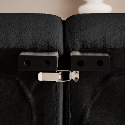 Canapé moderne Teddy 3 places à assise profonde avec pieds en bois et rembourrage pour le salon