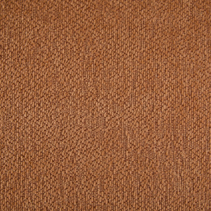 Fauteuil d'appoint moderne avec dossier rond et pieds en bois - Fauteuil de salon ou de bureau d'inspiration milieu de siècle - Revêtement en tissu doux