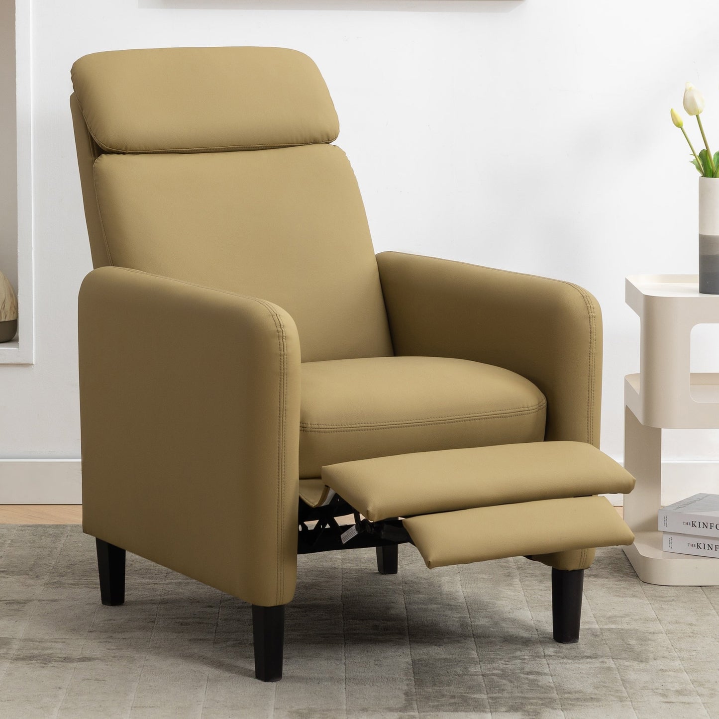 Fauteuil inclinable réglable au design artistique moderne - 33,10 x 27,20 x 41,30
