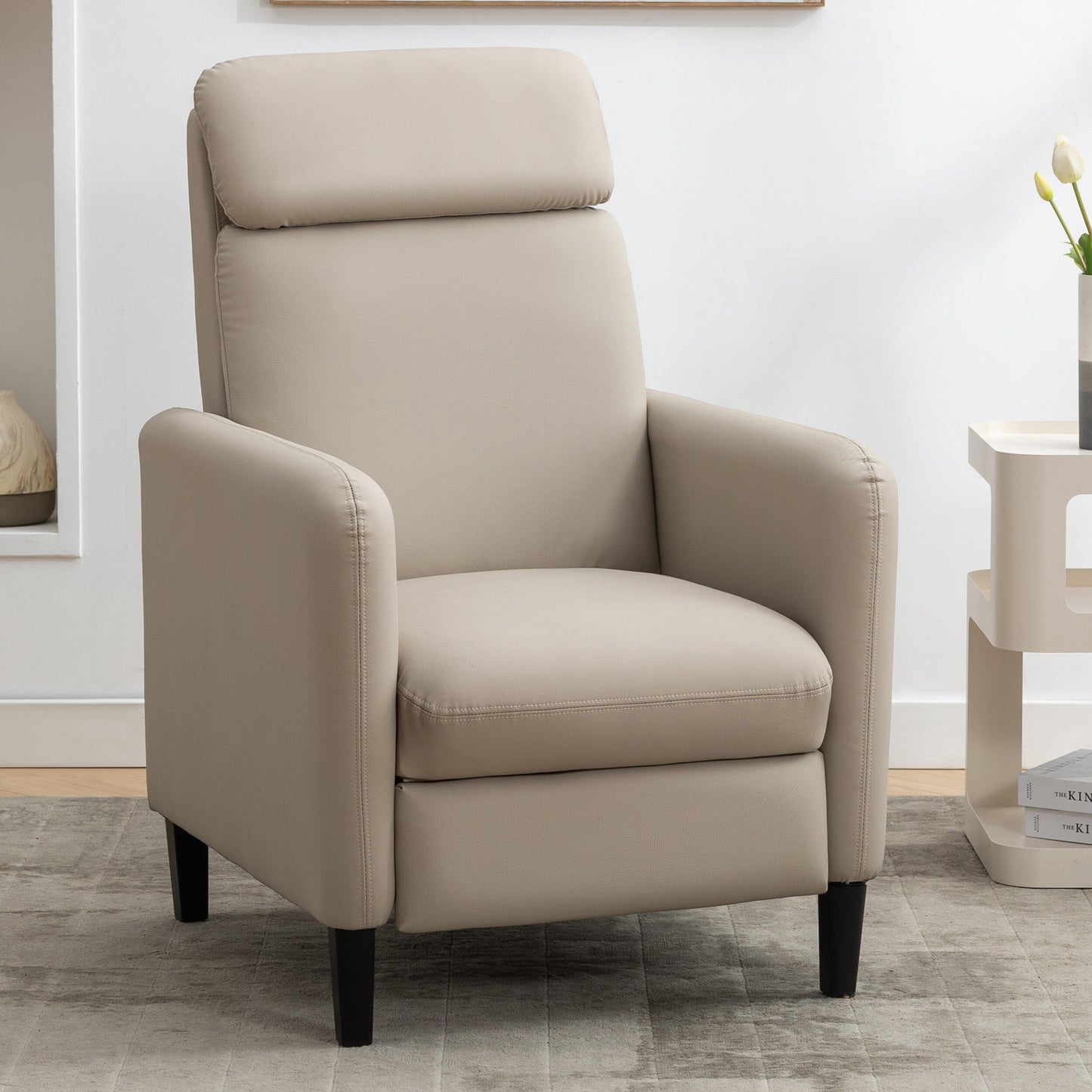 Fauteuil inclinable réglable au design artistique moderne - 33,10 x 27,20 x 41,30