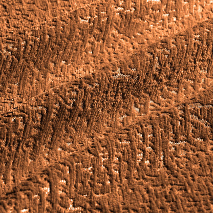 Canapé 2 places moderne en tissu chenille avec pouf