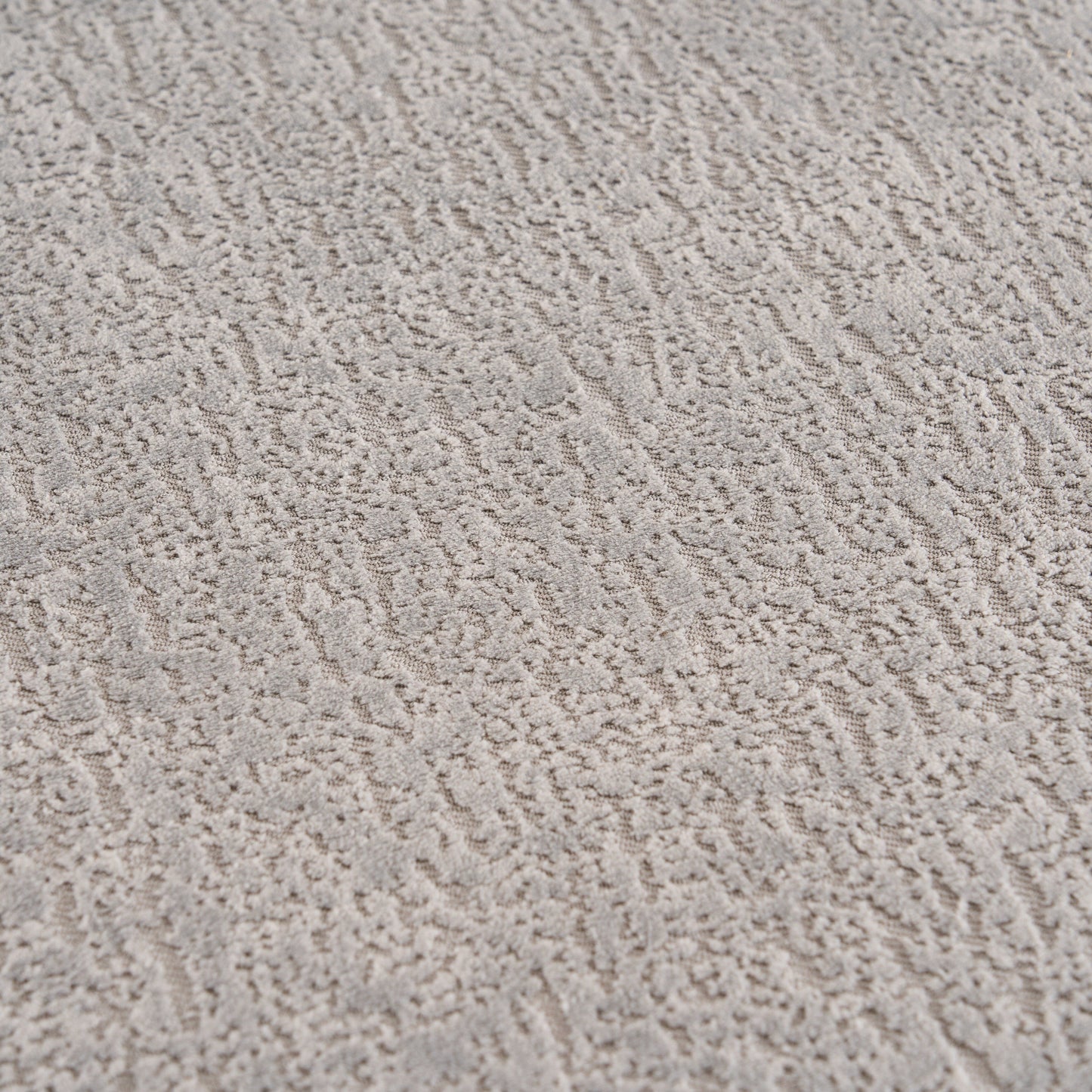 Canapé modulaire moderne en L en chenille avec méridienne incurvée et 4 coussins pour le salon