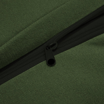 Canapé 3 places modulaire moderne en chenille sans accoudoirs