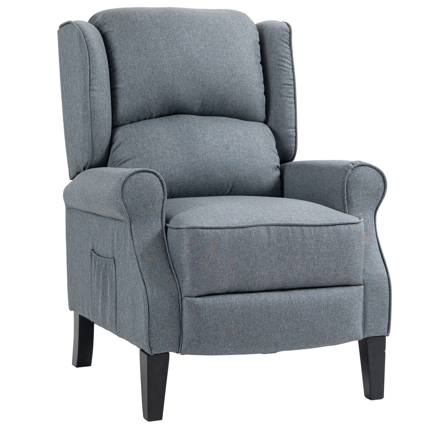 Fauteuil inclinable rembourré moderne et confortable