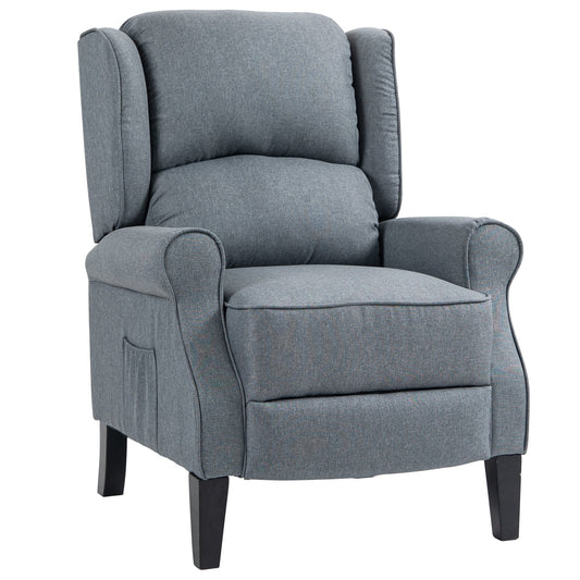 Fauteuil inclinable rembourré moderne et confortable
