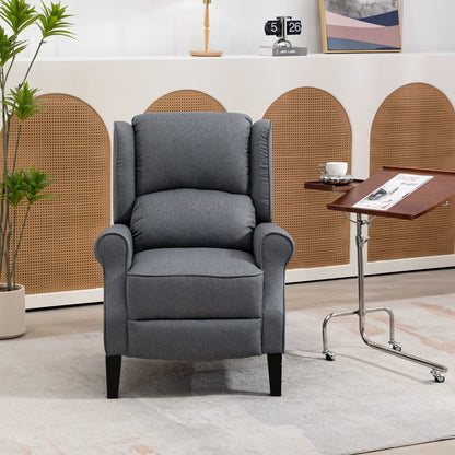 Fauteuil inclinable rembourré moderne et confortable
