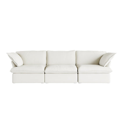 Canapé-lit Cloud moderne et confortable, canapés sectionnels minimalistes garnis de duvet, housses de coussin amovibles