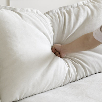 Canapé-lit Cloud moderne et confortable, canapés sectionnels minimalistes garnis de duvet, housses de coussin amovibles