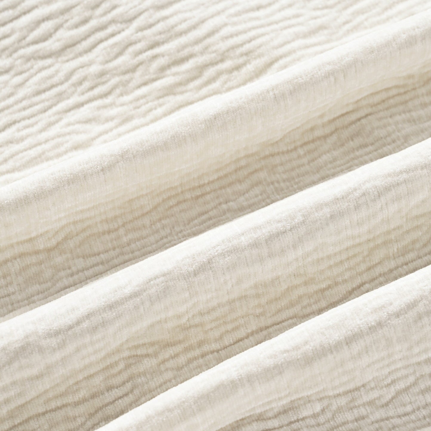 Canapé modulaire en L avec 2 coussins, en chenille incurvée moderne, idéal pour le salon ou le bureau