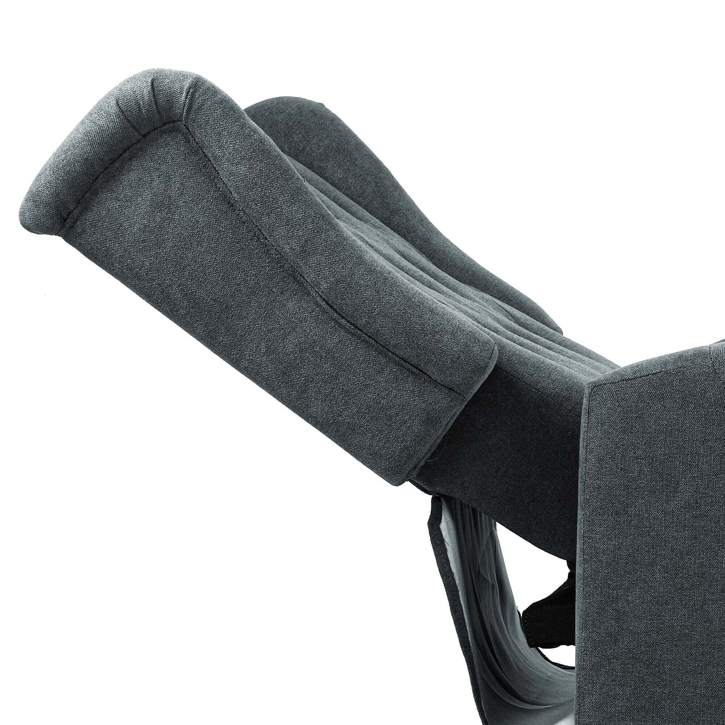 Fauteuil inclinable en tissu moderne avec dossier relevable