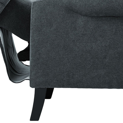 Fauteuil inclinable en tissu moderne avec dossier relevable