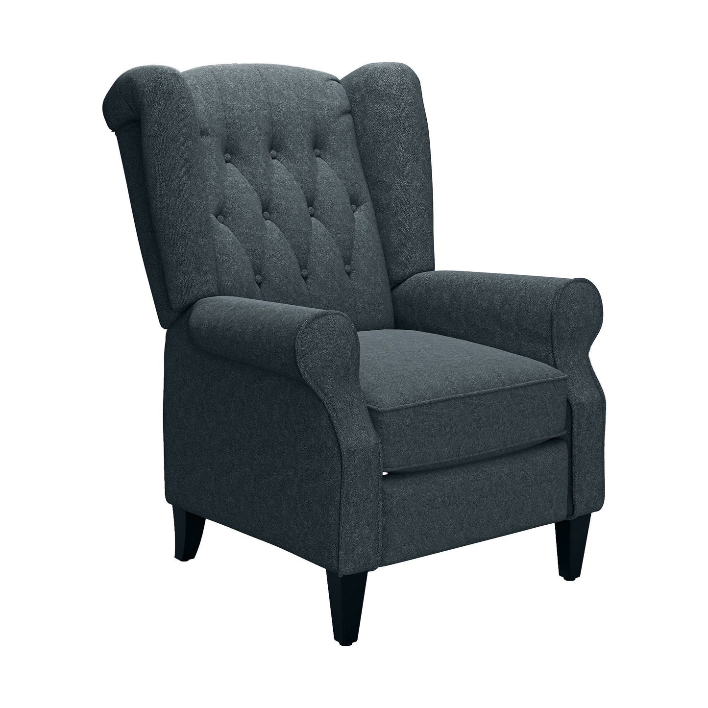 Fauteuil inclinable en tissu moderne avec dossier relevable