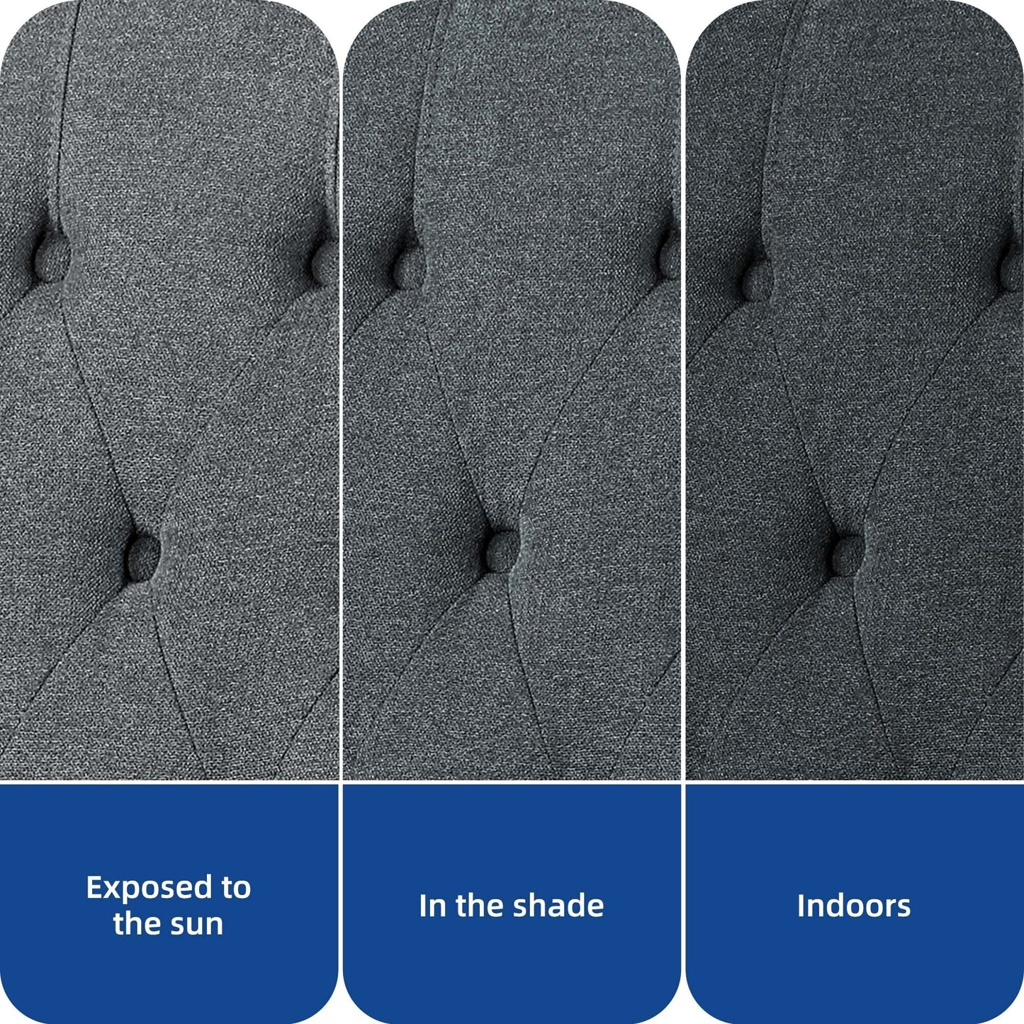 Fauteuil inclinable en tissu moderne avec dossier relevable