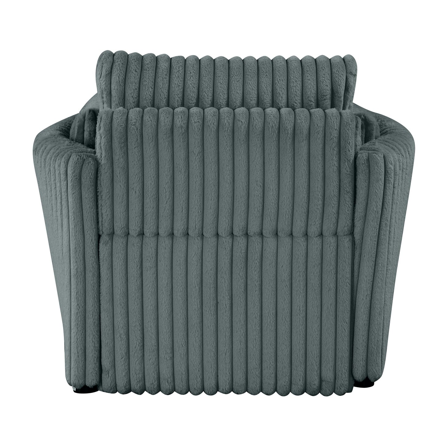 Canapé-lit simple moderne en tissu avec USB et 2 oreillers