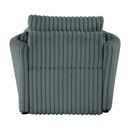 Canapé-lit simple moderne en tissu avec USB et 2 oreillers