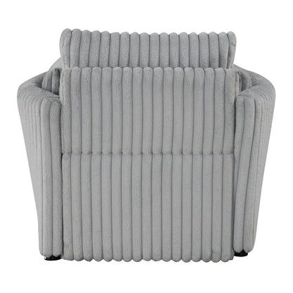 Canapé-lit simple moderne en tissu avec USB et 2 oreillers