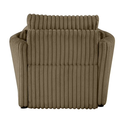 Canapé-lit simple moderne en tissu avec USB et 2 oreillers