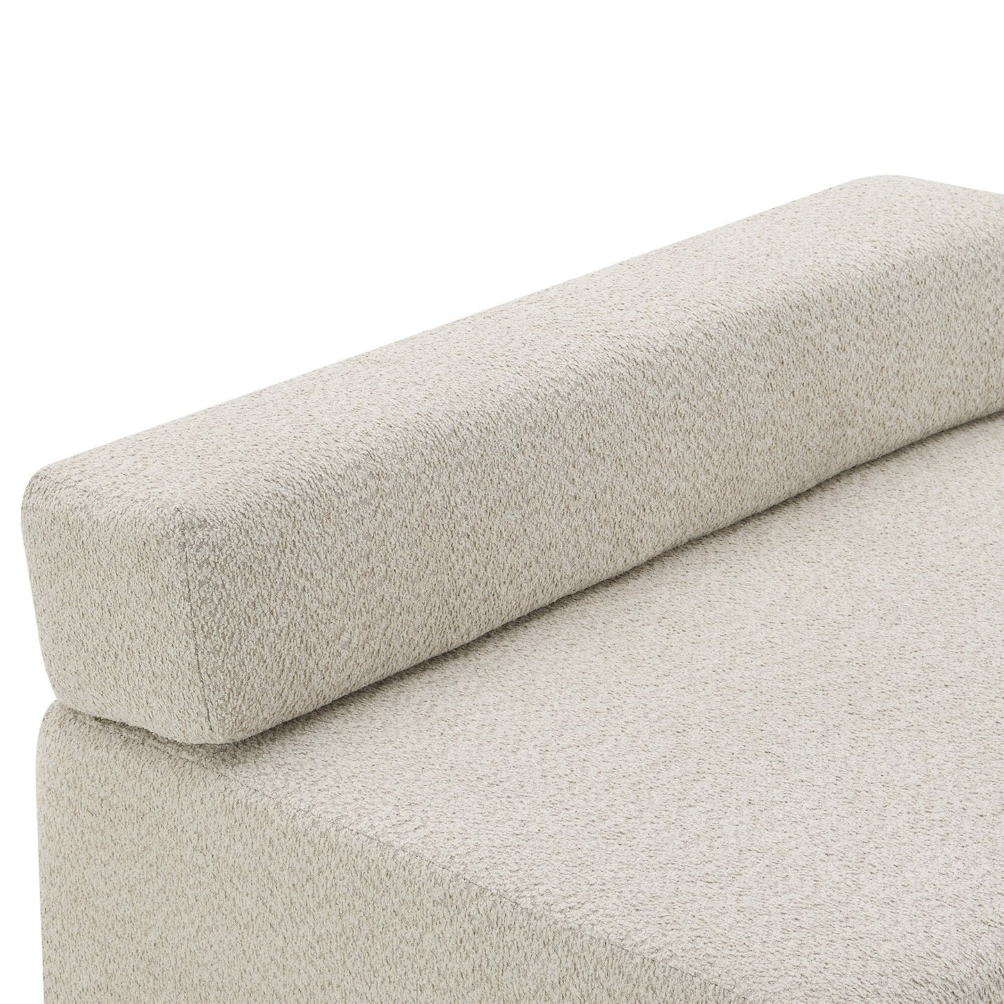 Canapé convertible moderne en U, cadre causeuse pour canapé modulaire sectionnel surdimensionné