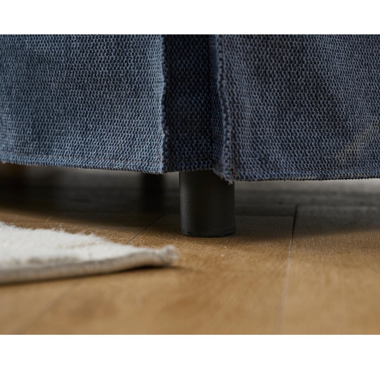 Canapé d'angle sectionnel réversible 5 places en forme de L moderne avec accoudoirs roulés pour salon appartement