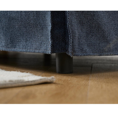 Canapé d'angle sectionnel réversible 5 places en forme de L moderne avec accoudoirs roulés pour salon appartement