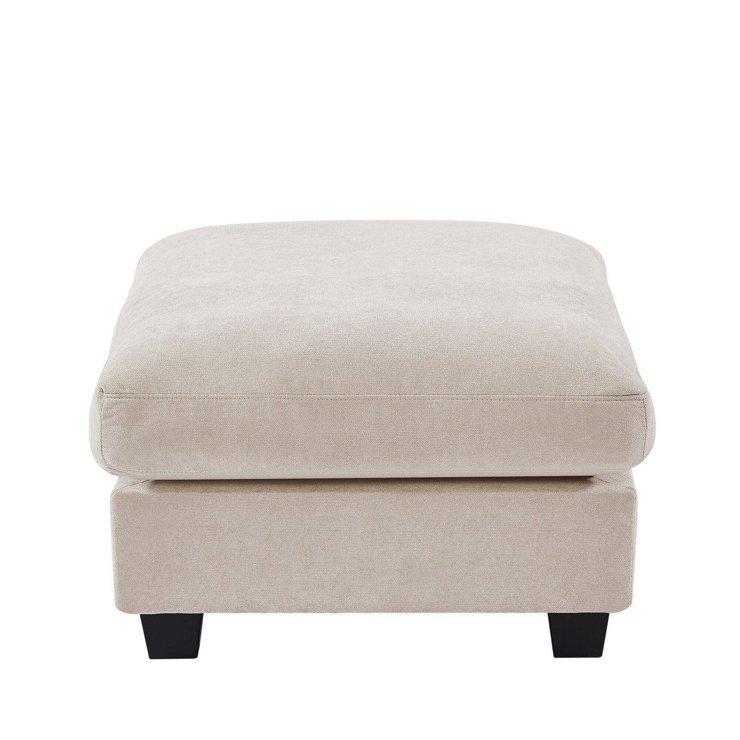 Canapé sectionnel moderne en forme de L avec méridienne réversible et coussins pour le salon