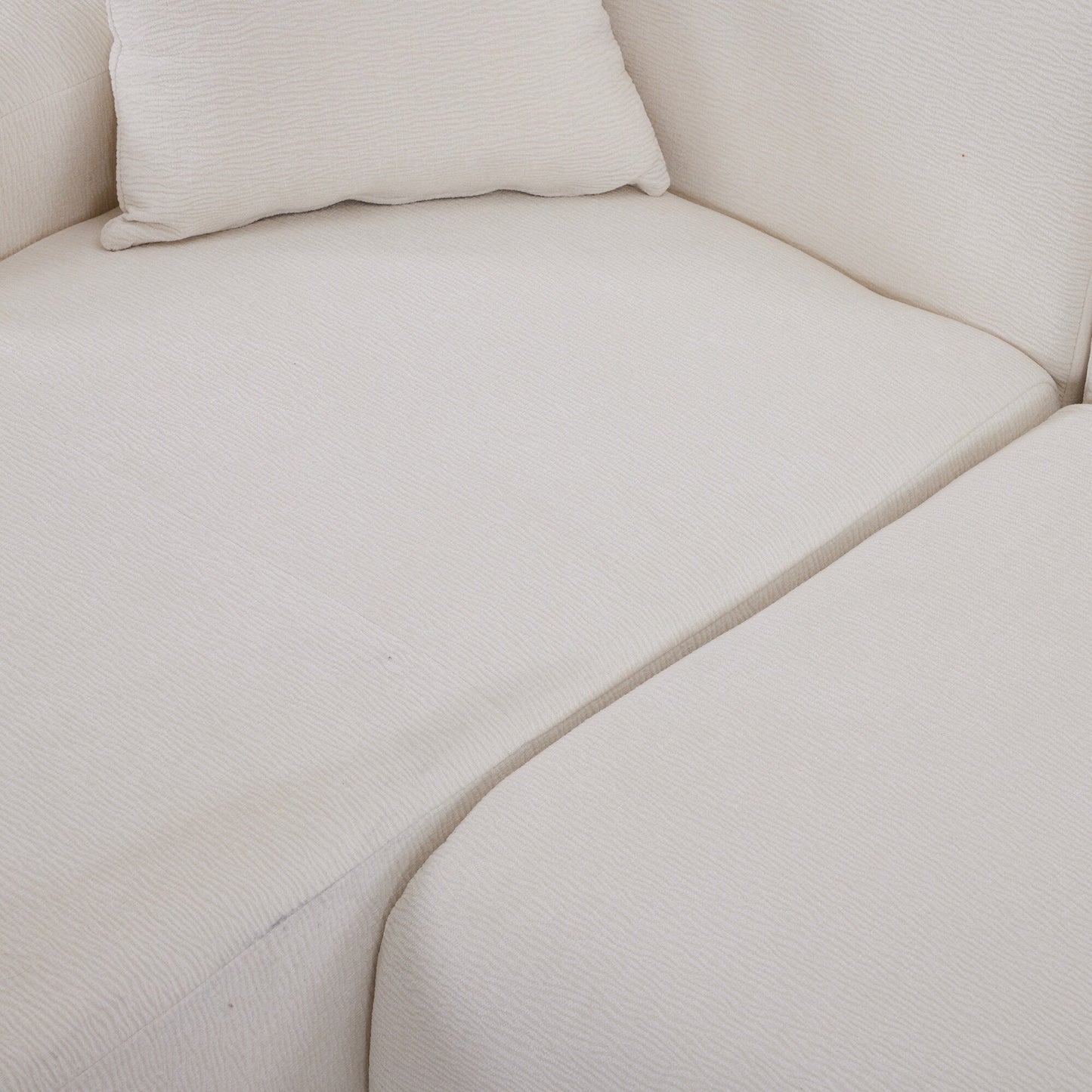 Canapé sectionnel moderne en forme de L, 2 pièces, avec assise profonde pour salon