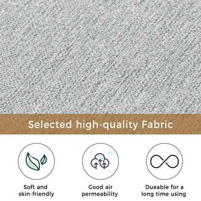 Fauteuil d'angle moderne en lin par Harper&amp;Bright Designs