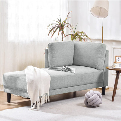 Fauteuil d'angle moderne en lin par Harper&amp;Bright Designs