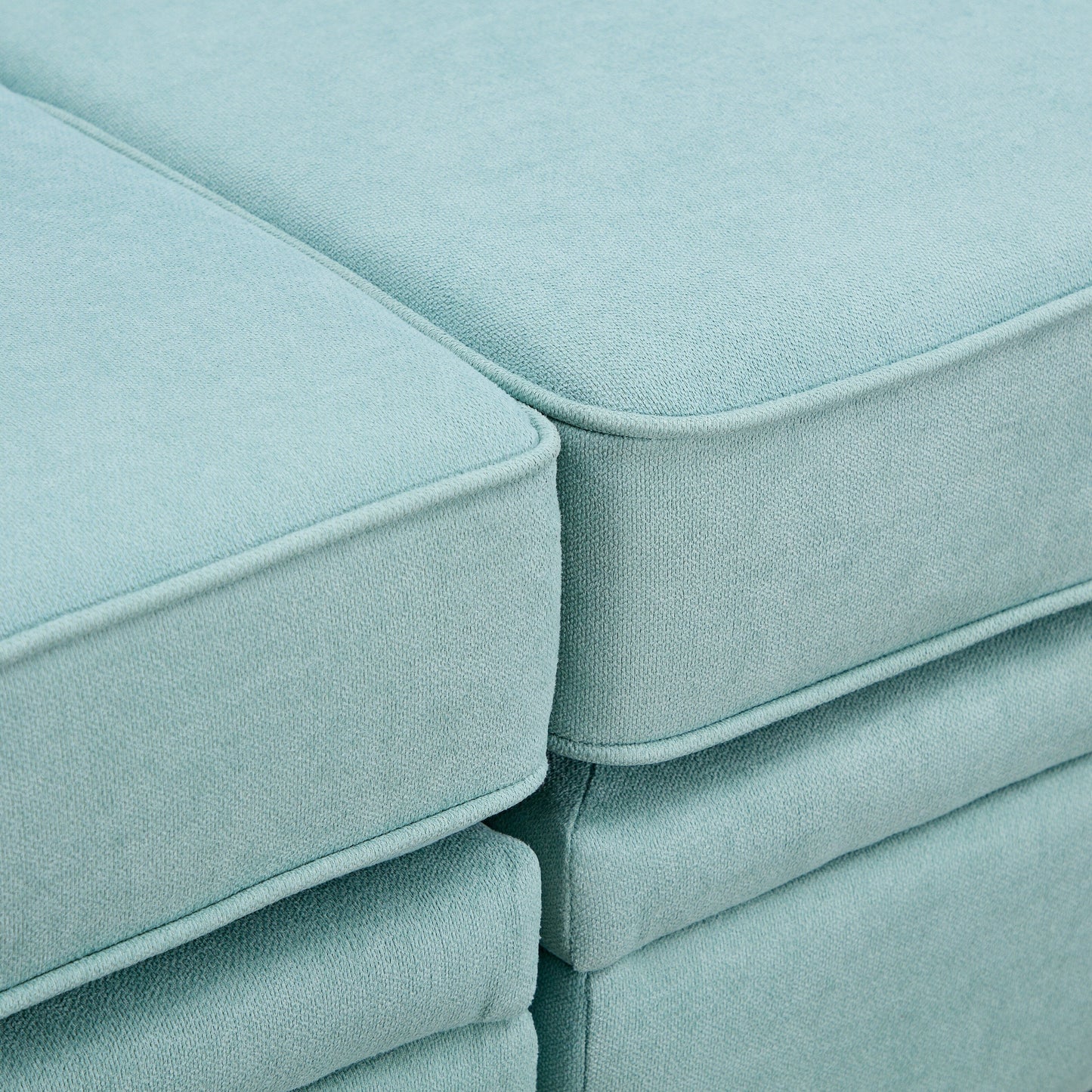 Canapé-lit modulaire en lin moderne, grand format, sectionnel et modulable, avec méridienne réversible, pour salon et appartement