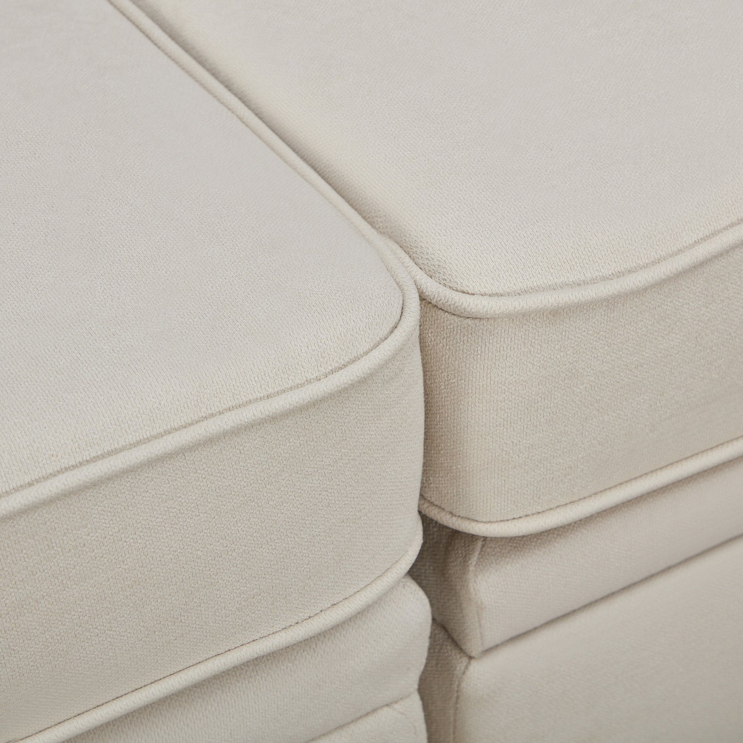 Canapé-lit modulaire en lin moderne, grand format, sectionnel et modulable, avec méridienne réversible, pour salon et appartement