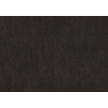 Mobilier de salon moderne 1 pièce Fauteuil inclinable électrique Revêtement en similicuir marron Siège en peluche Cadre en bois massif