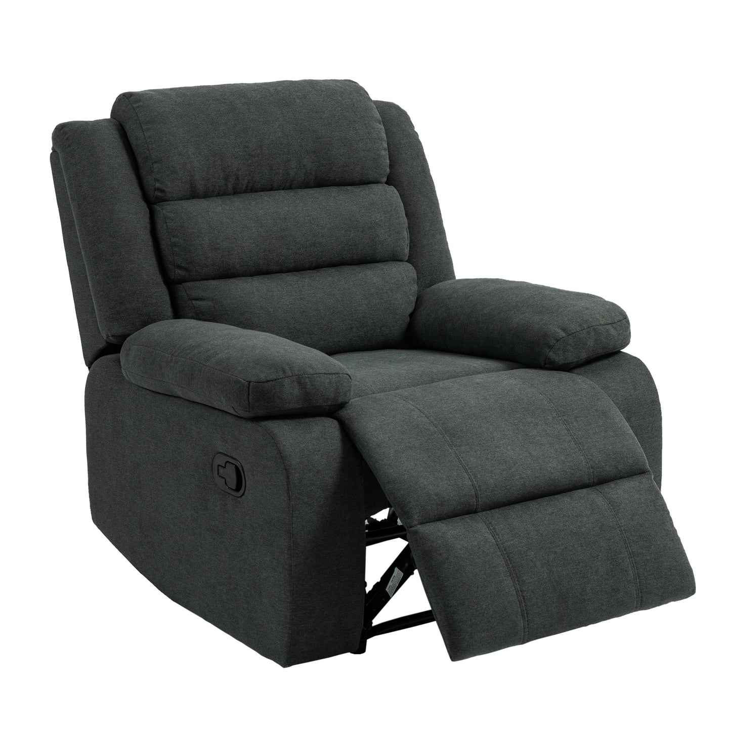 Fauteuil inclinable manuel moderne, canapé en tissu doux pour salon