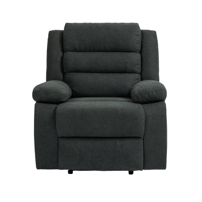 Fauteuil inclinable manuel moderne, canapé en tissu doux pour salon