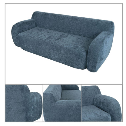 Canapé poire minimaliste moderne avec rembourrage en mousse haute résilience pour chambre à coucher, salon, appartement, dortoir, salon