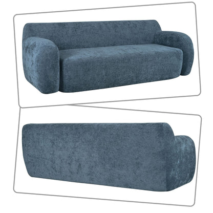 Canapé poire minimaliste moderne avec rembourrage en mousse haute résilience pour chambre à coucher, salon, appartement, dortoir, salon