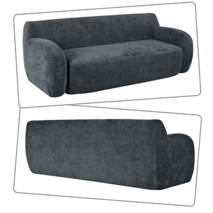 Canapé poire minimaliste moderne avec rembourrage en mousse haute résilience pour chambre à coucher, salon, appartement, dortoir, salon