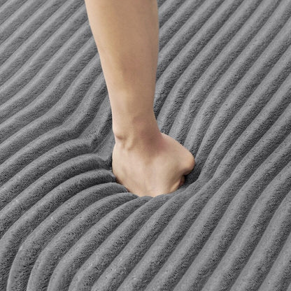 Canapé modulaire sectionnel en velours côtelé en forme de U minimaliste moderne - Canapé-lit compressé et peu encombrant pour salon et chambre