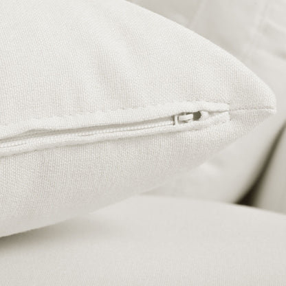 Canapé modulaire moderne en U avec pouf amovible et coussins pour le salon