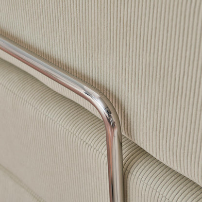 Canapé-lit 3 places moderne et multifonctionnel en velours côtelé, avec configurations polyvalentes et design ergonomique