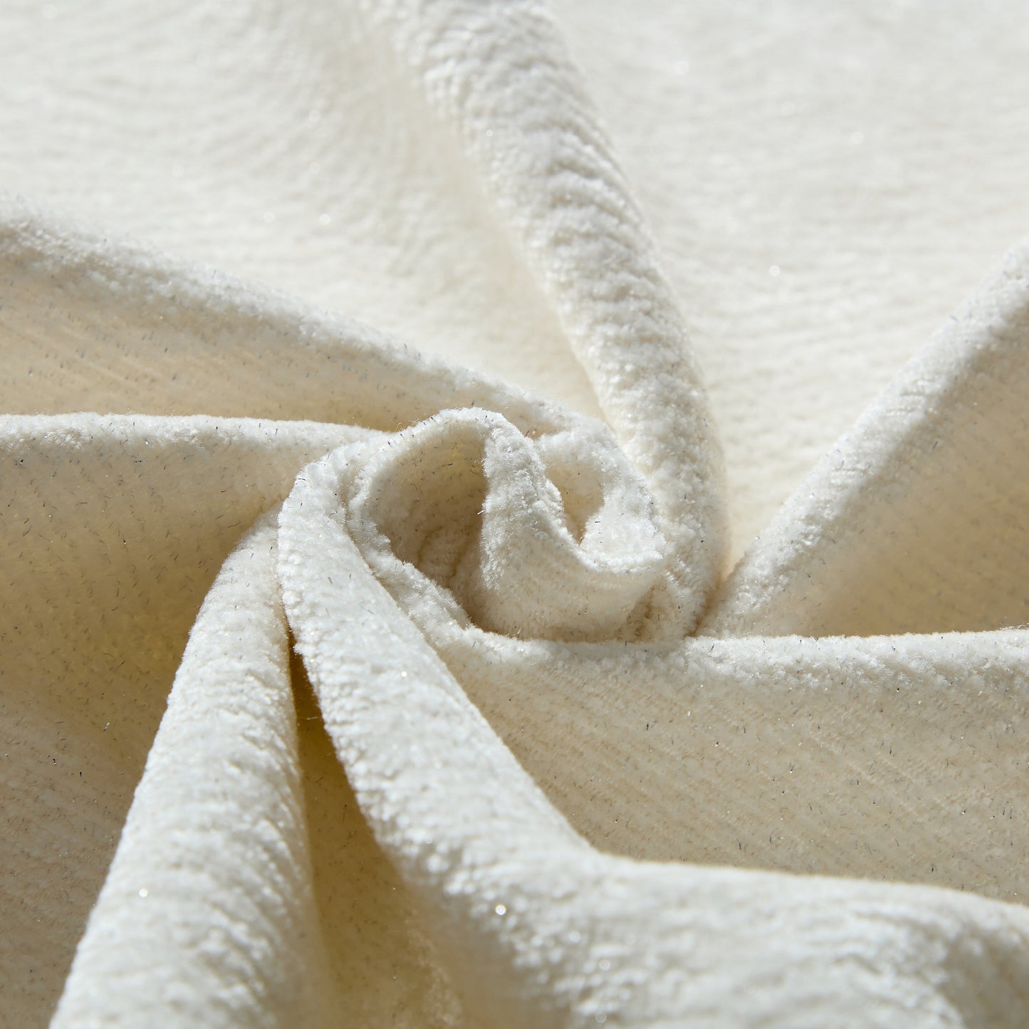 Canapé modulaire moderne surdimensionné en chenille, capitonné, avec 6 oreillers et pouf pour le salon