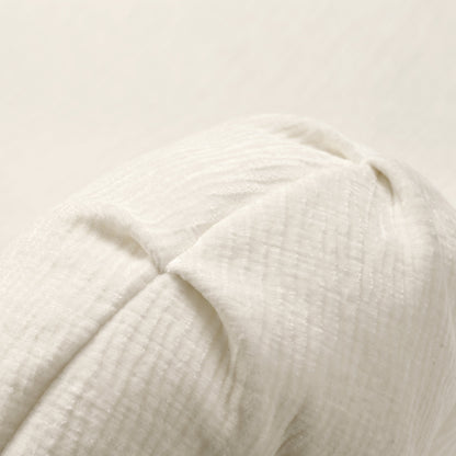 Canapé sectionnel incurvé surdimensionné moderne 4 places avec 3 coussins ronds pour le salon