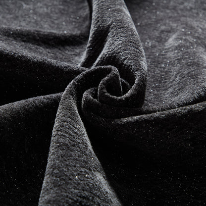 Canapé modulaire capitonné en chenille surdimensionné et moderne avec 2 oreillers et pouf pour le salon