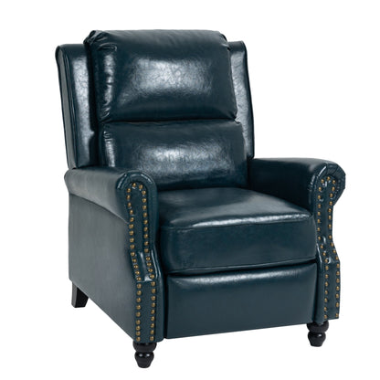 Fauteuil inclinable moderne rembourré en cuir PU