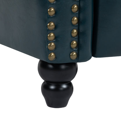 Fauteuil inclinable moderne rembourré en cuir PU