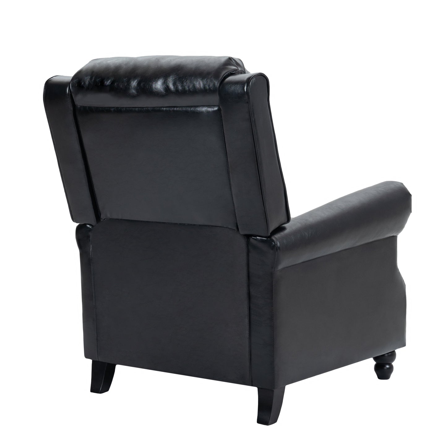 Fauteuil inclinable moderne rembourré en cuir PU