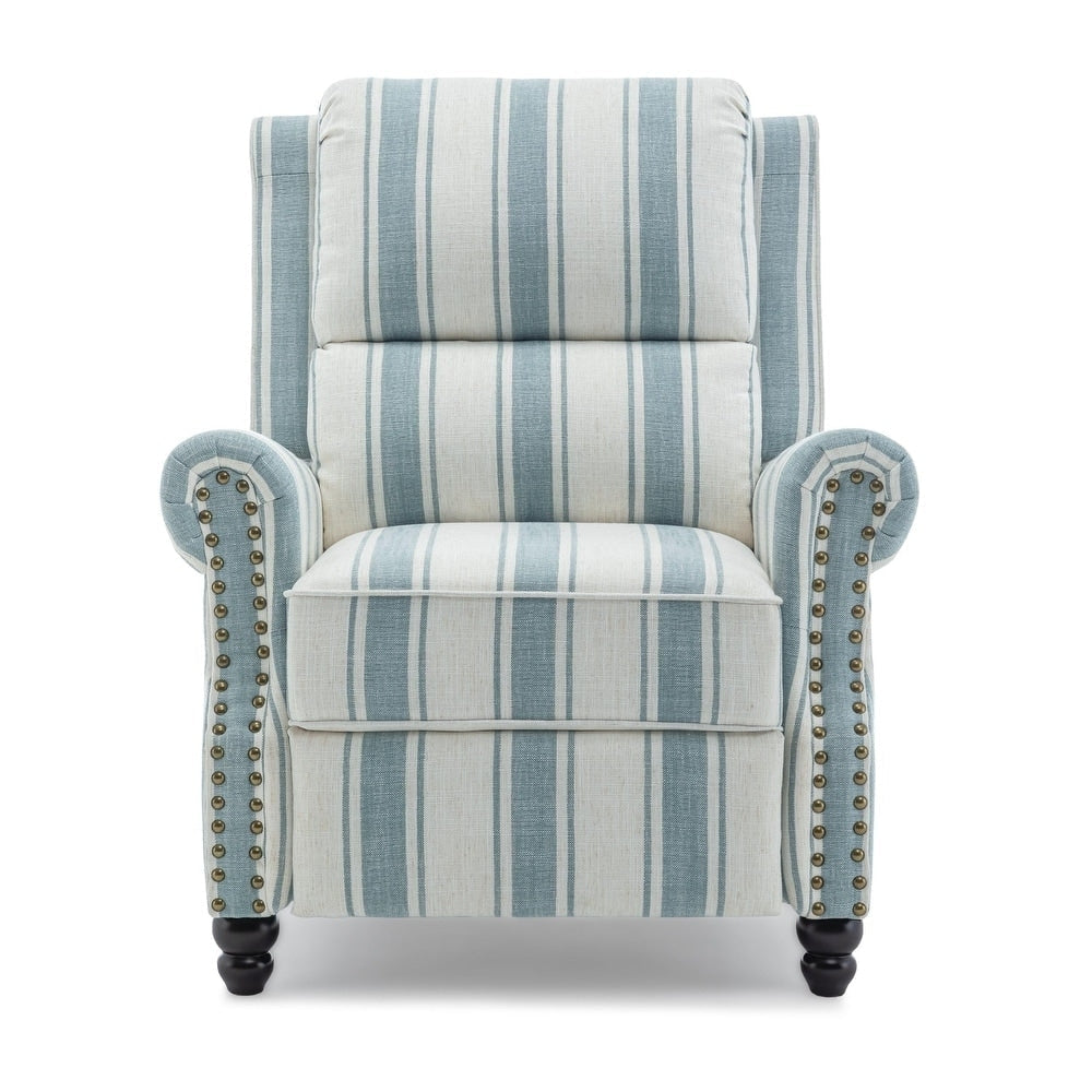 Fauteuil inclinable moderne rembourré en cuir PU