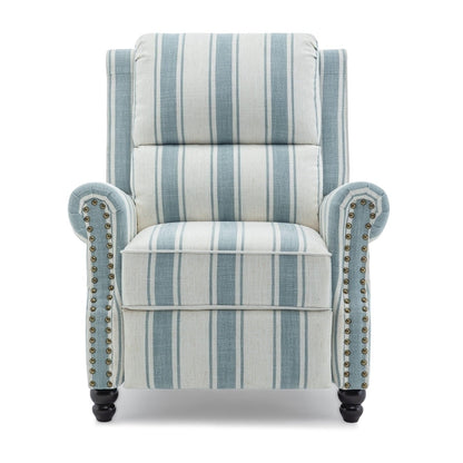 Fauteuil inclinable moderne rembourré en cuir PU